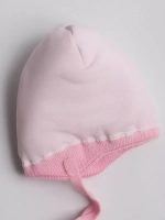 Шапка зимняя вязаная с помпоном для девочки