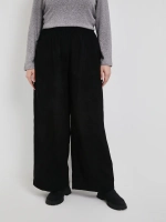 Брюки широкие вельветовые пояс на резинке