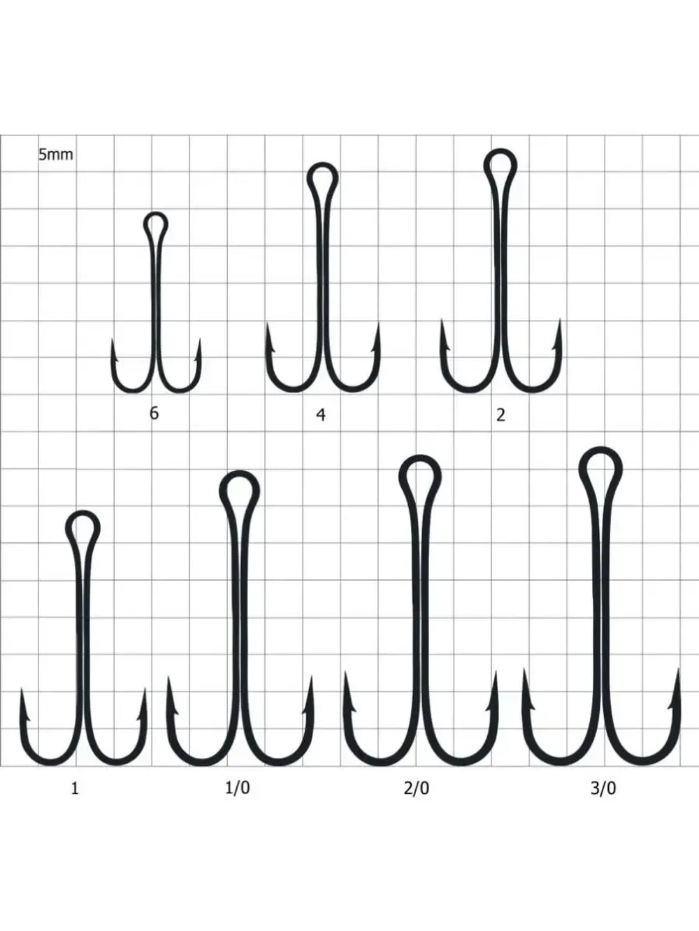 Крючок двойной Mottomo ZX-02L Long