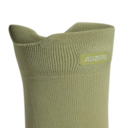 Теннисные носки Adidas Adizero Run Quarter 1P - tent green/halo green
