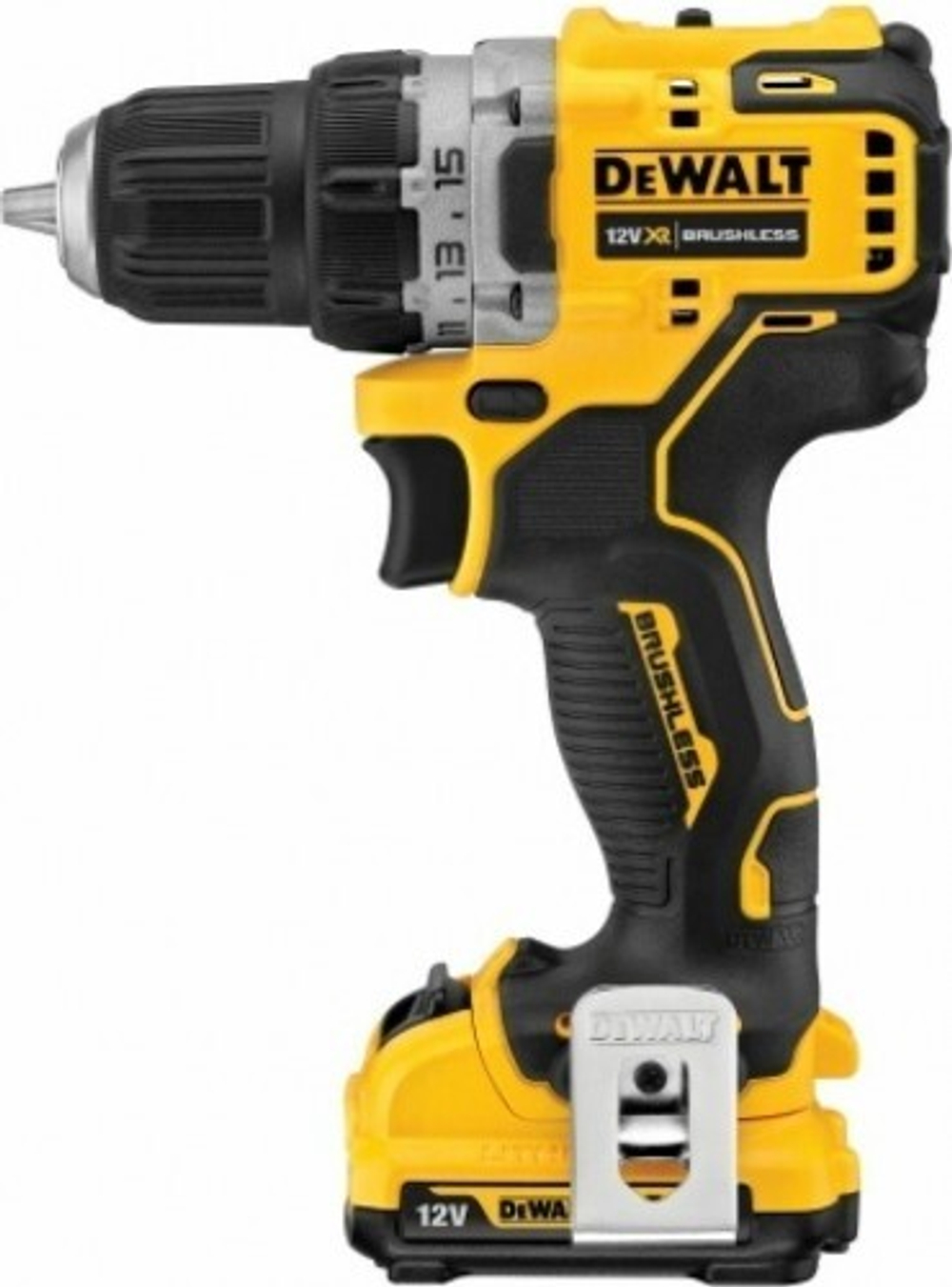 Аккумуляторная дрель-шуруповерт DeWALT DCD701D2 бесщеточная DCD701D2-QW