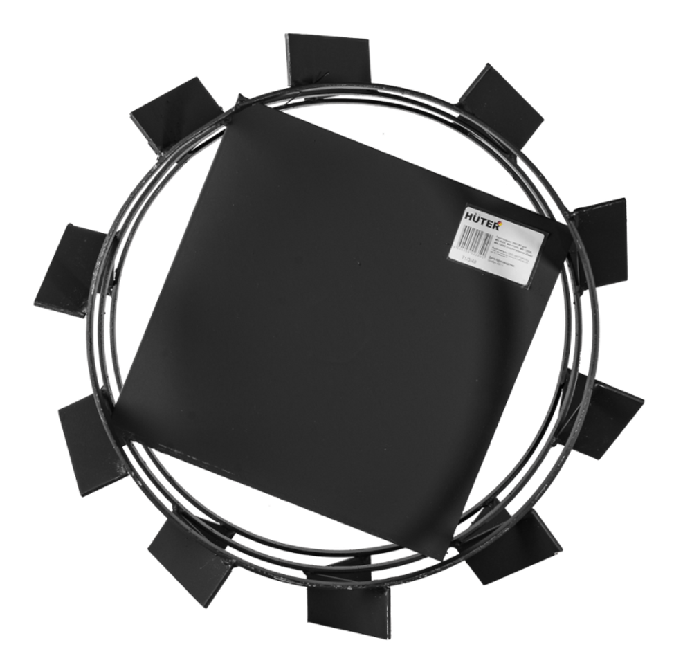 Грунтозацеп 390/180 с кронштейном для Huter GMC-9.0 (шест. 32 мм) (2 шт.)