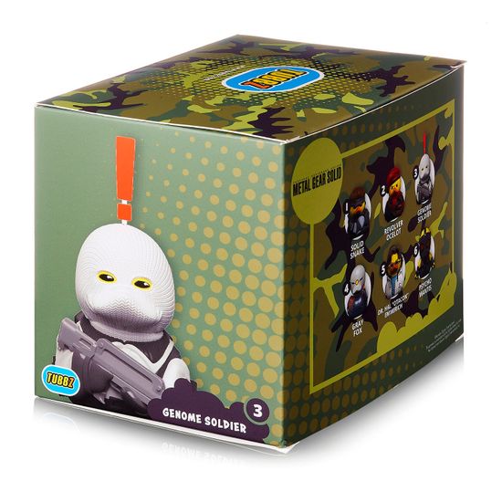 Фигурка-утка Tubbz Metal Gear Solid Genome Soldier (Box)