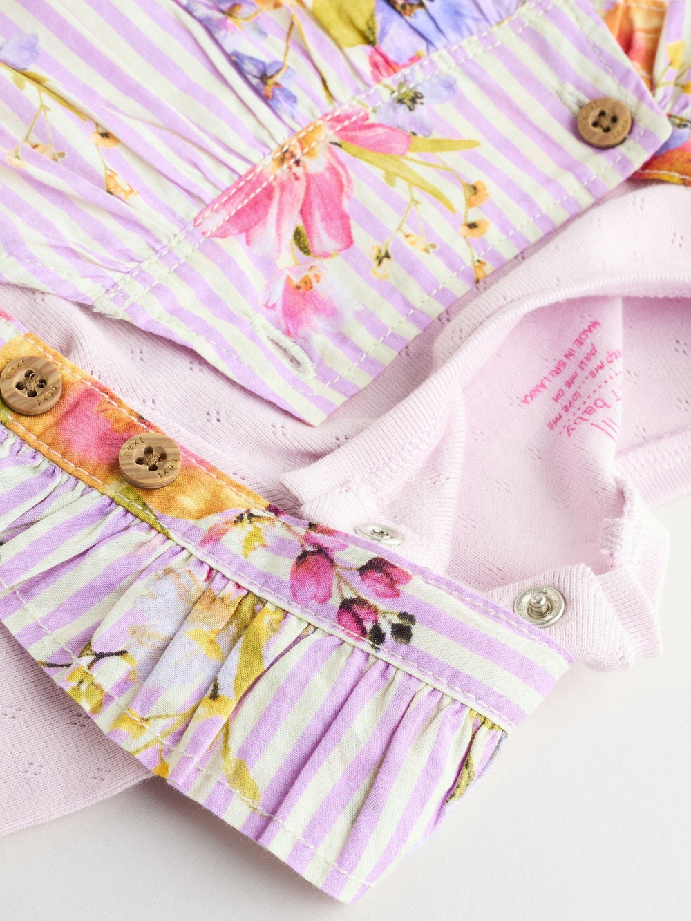 Комбинезон и боди в комплекте для малышей Next E72-951, Сиреневый