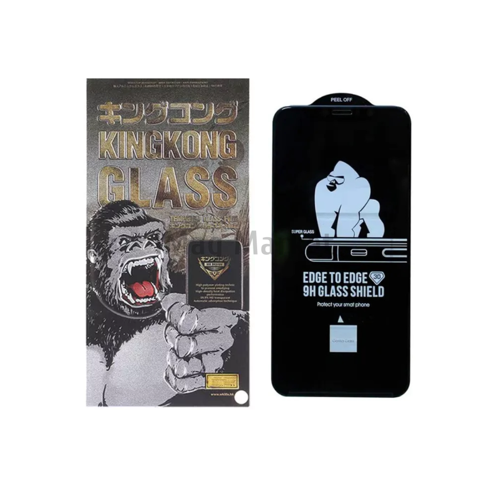 Защитное стекло WK Kingkong WTP-050 для Apple iPhone 12 Pro Max, 3D, черная рамка, 0.22 мм