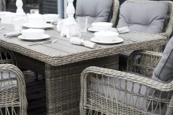 "Цесена" плетеный стол из искусственного ротанга