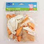 Шар (12"/30 см) Свинка Пеппа, Принцесса-Волшебница, Ассорти, пастель, 1 ст 25 шт.