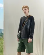 Толстовка Called a Garment Utilitarian черная