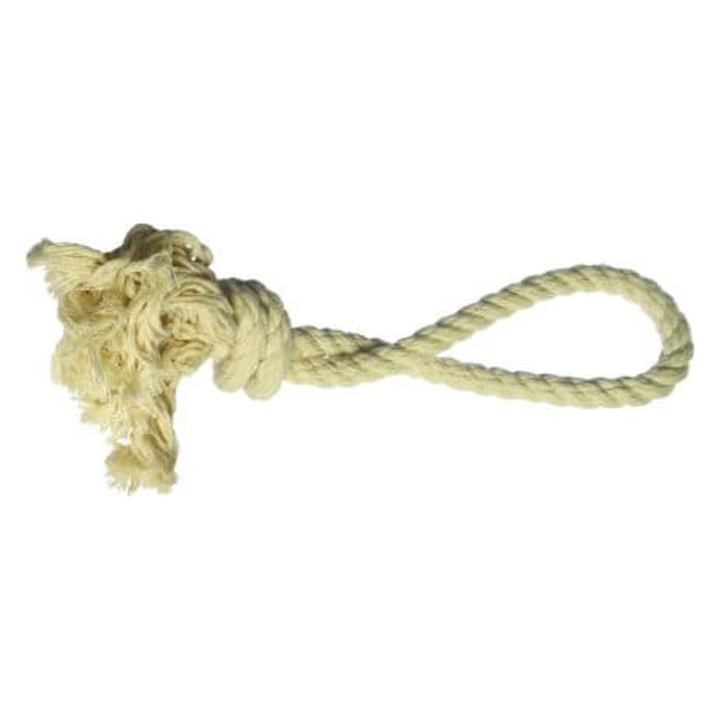 Грейфер из х/б каната D15 мм петля, 1 узел 35 см. GoSi без уп., sh-08004