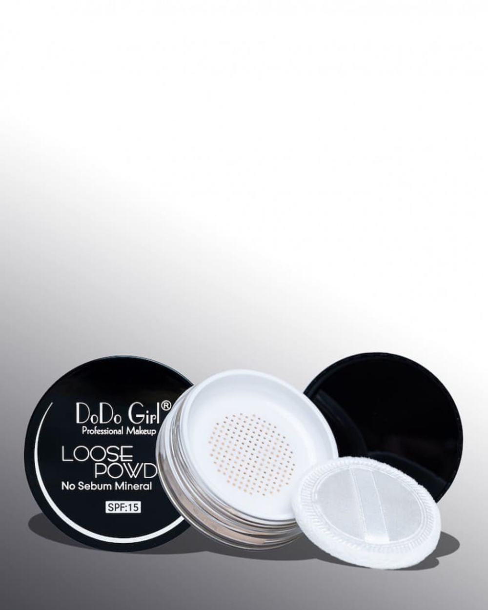 Пудра DoDo Girl Loose Powder минеральная рассыпчатая матовый финиш SPF15 тон 03, 7 г