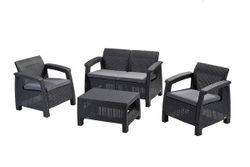 Комплект мебели Corfu Russia Set, графит