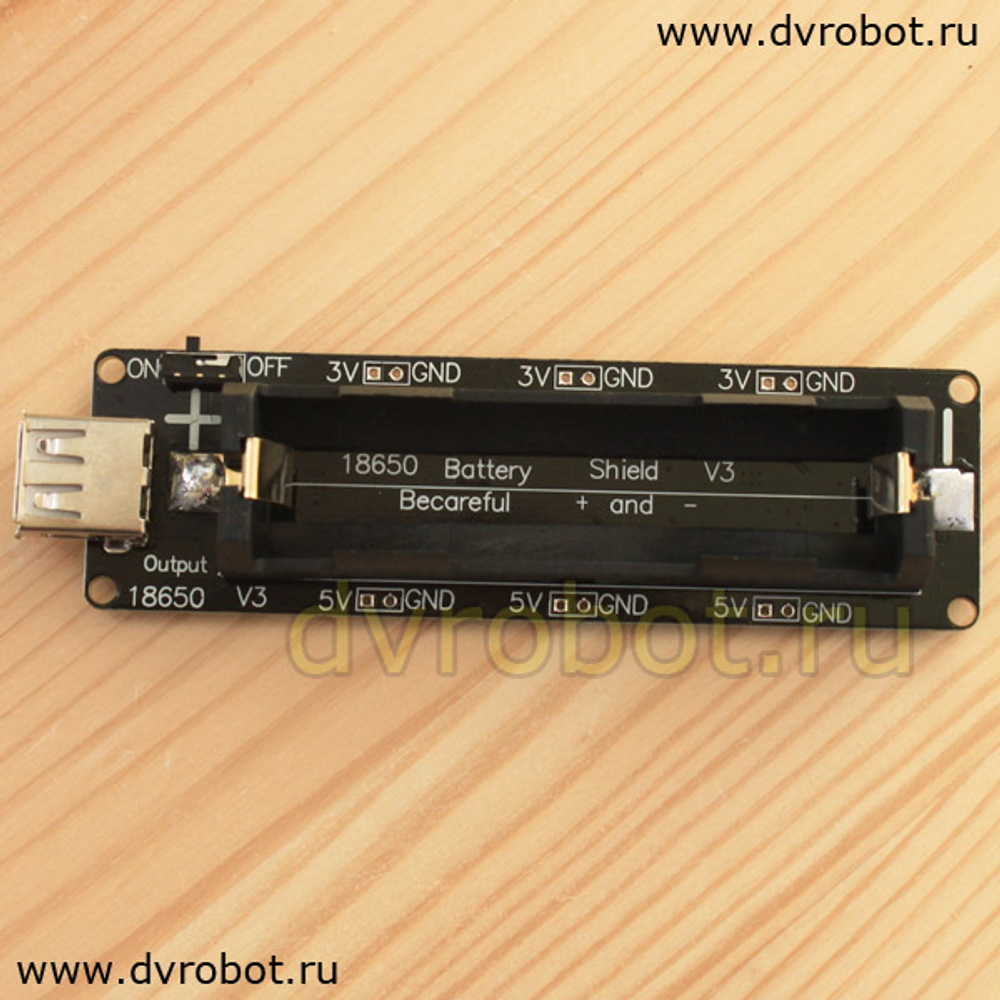 Модуль питания 18650 - Raspberry Pi