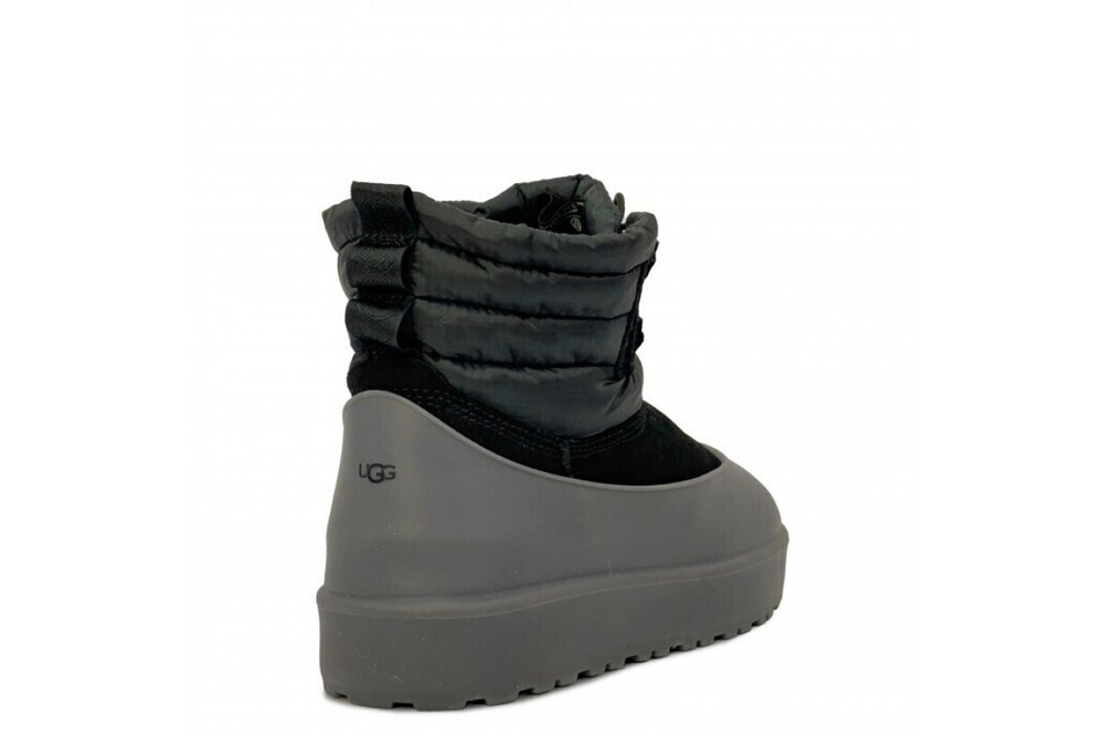 UGG Mens Classic Mini Lace-Up Weather - Black