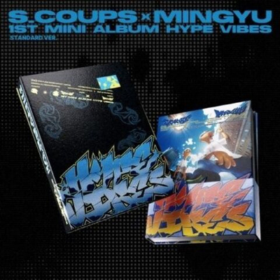 Альбом S.COUPS X MINGYU (SEVENTEEN) - HYPE VIBES 1st Mini Album 2 Version SET