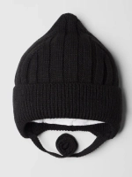 Шапка детская на завязках на осень