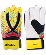 Перчатки вратарские Jogel ONE Wizard AL3 Flat (8) желтый