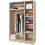 Шкаф для одежды Леси 3-х ств дуб сонома