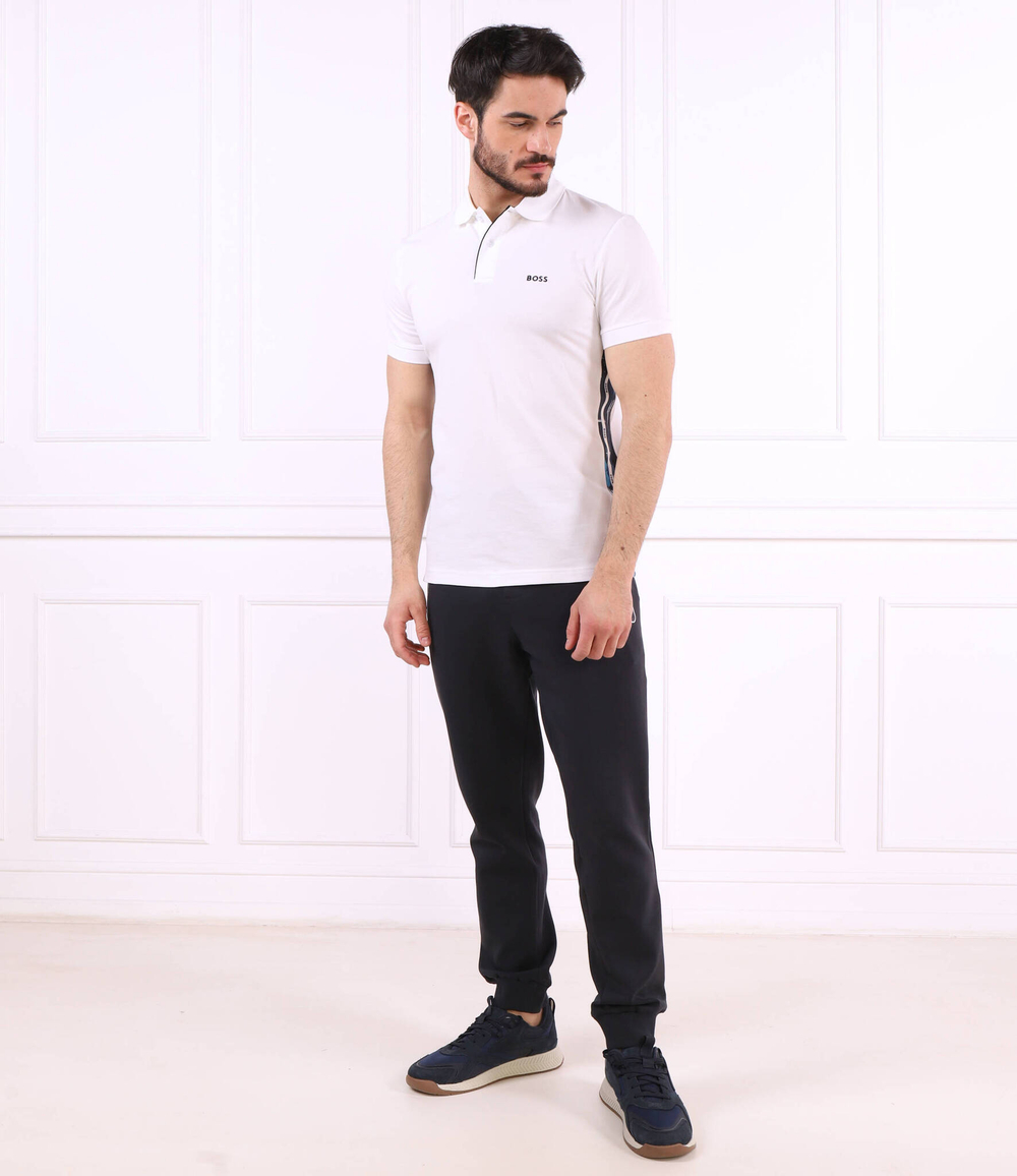 Футболка Поло Paule 2 BOSS GREEN - белый(50483203)