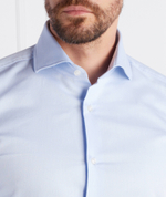 Рубашка H-HANK-spread-DC-214 BOSS BLACK - голубой(50490144)