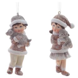 GAEM Изделие декоративное подвесное "Ребёнок", L4,5 W4 H10 см, 2в.