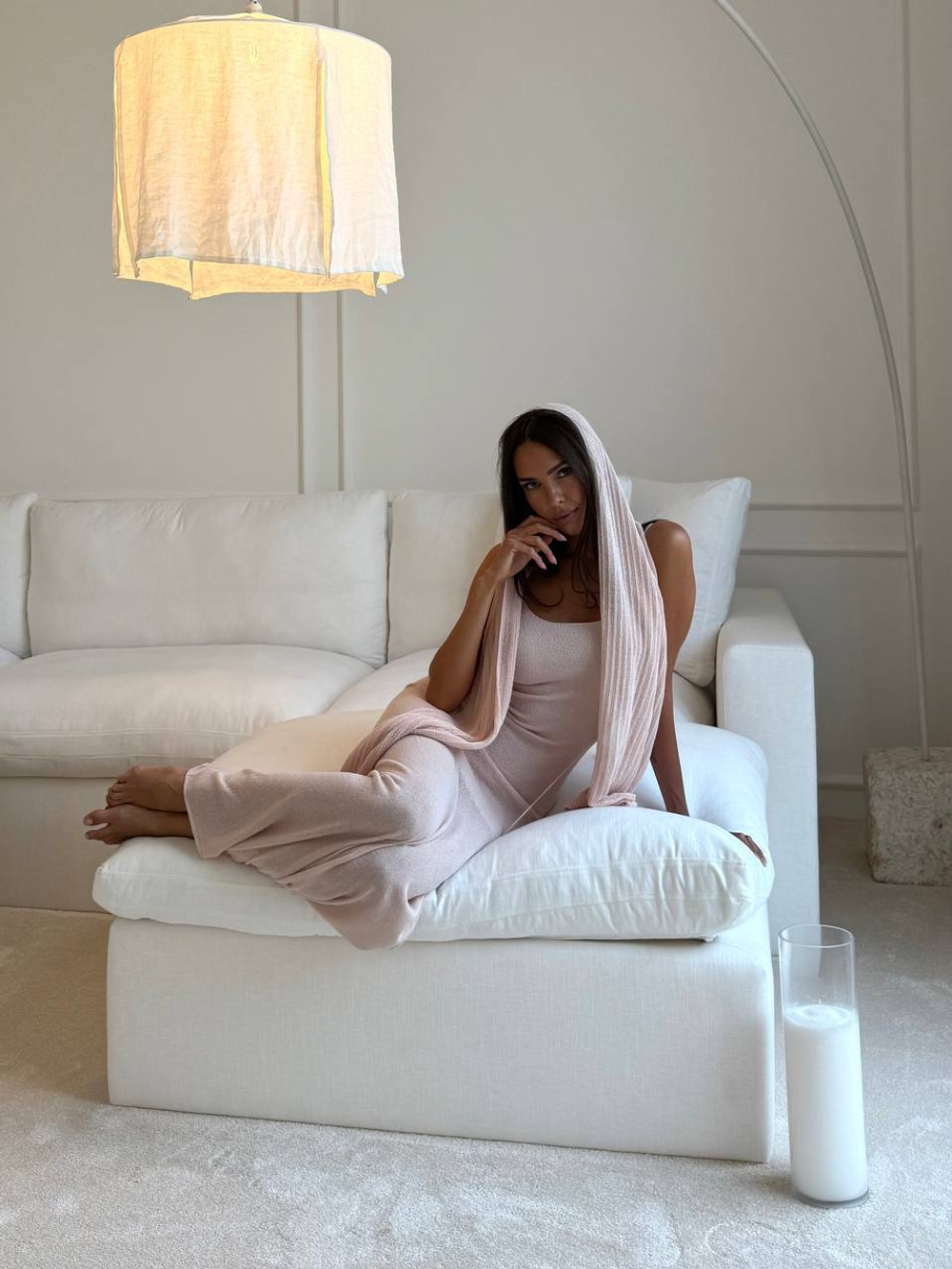 Снуд SAINT-TROPEZ, розовый