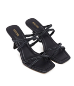 Шлепанцы на шпильке CORRINE Michael Kors - черный(40R4CNMS1S)