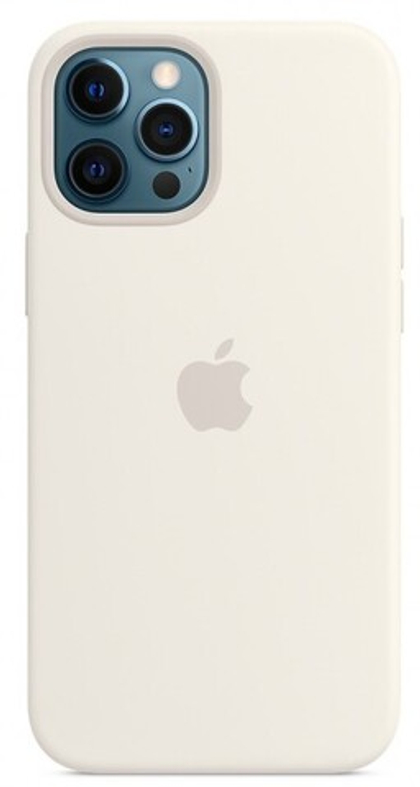 Чехол силиконовый для IPhone 12/12 PRO MAX White (MHN07FE/A)
