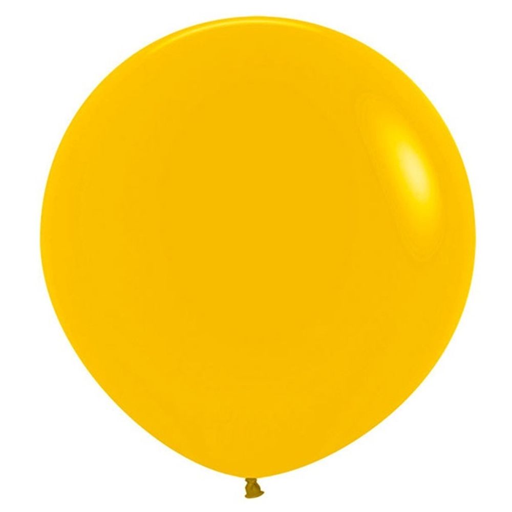 Воздушный шар Sempertex, цвет 023, пастель горчичный, 1 шт. размер 24&quot;