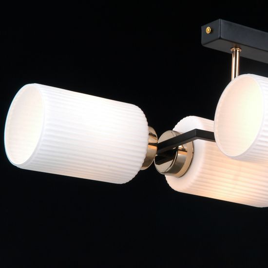 IL0809-4ASQ-25 BK AB NAPLES светильник потолочный