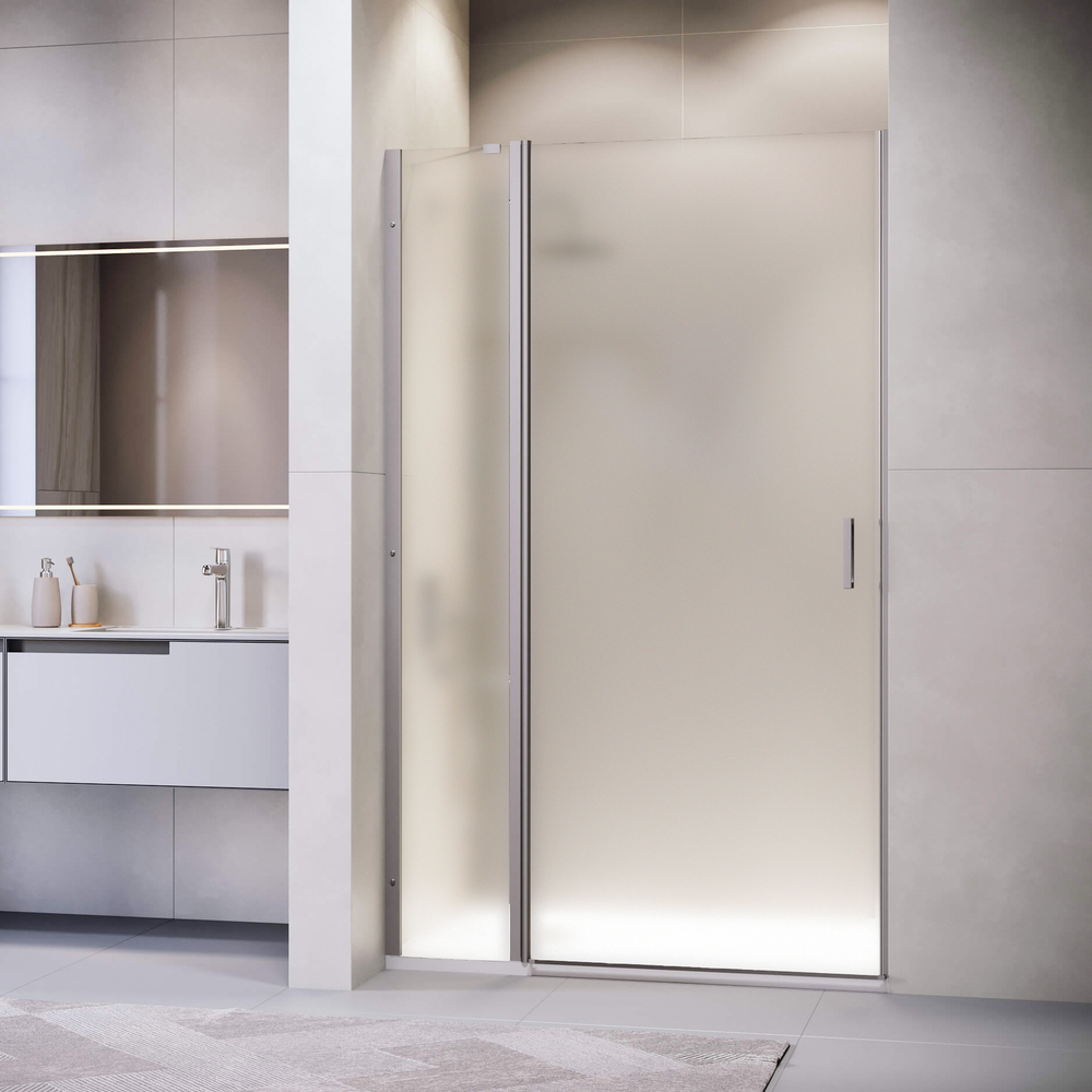 Душевая дверь RGW LE-004Gr (Матовое-Сатинат, 1200)