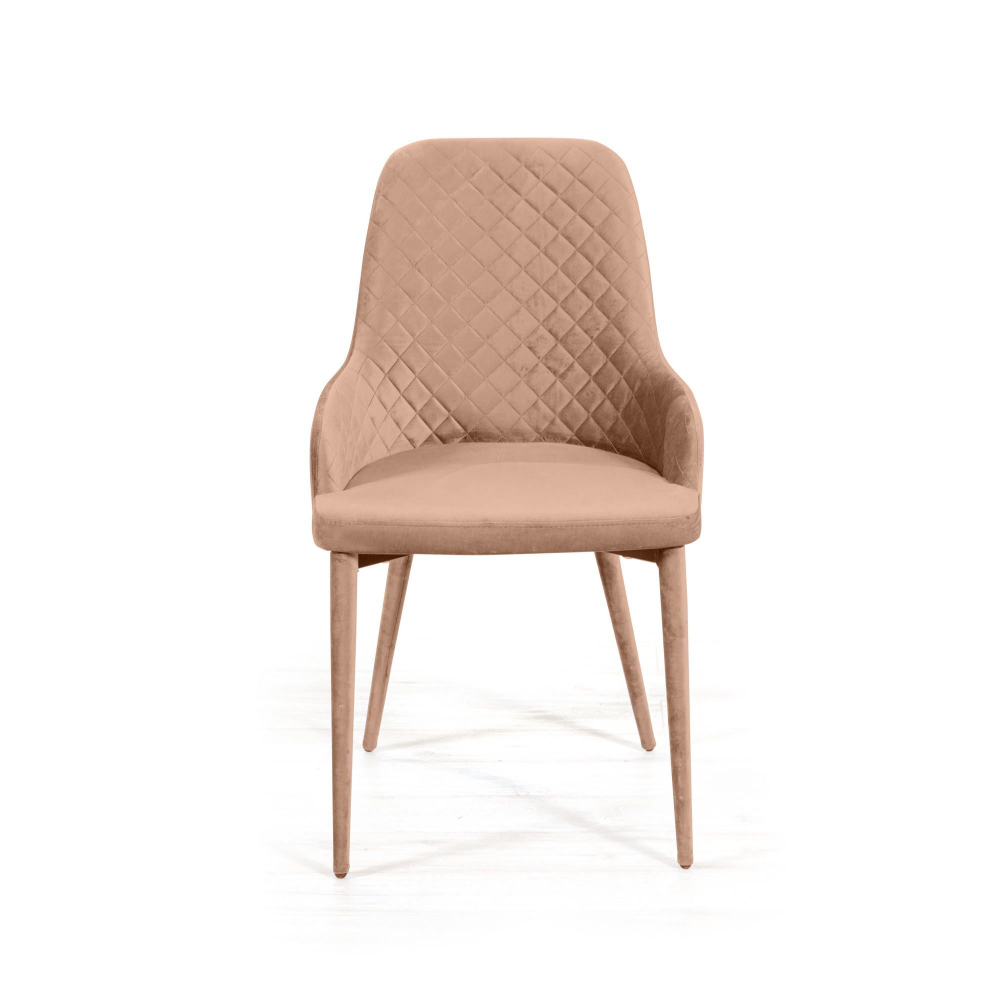 Стул Douglas ромб, бархат бежевый 5