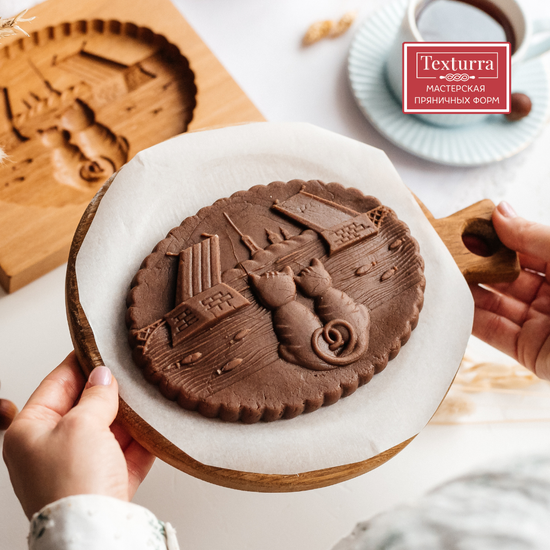 Пряничная форма Питерские коты