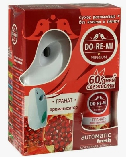До-Ре-Ми Комплект освежителя воздуха Гранат 250 мл