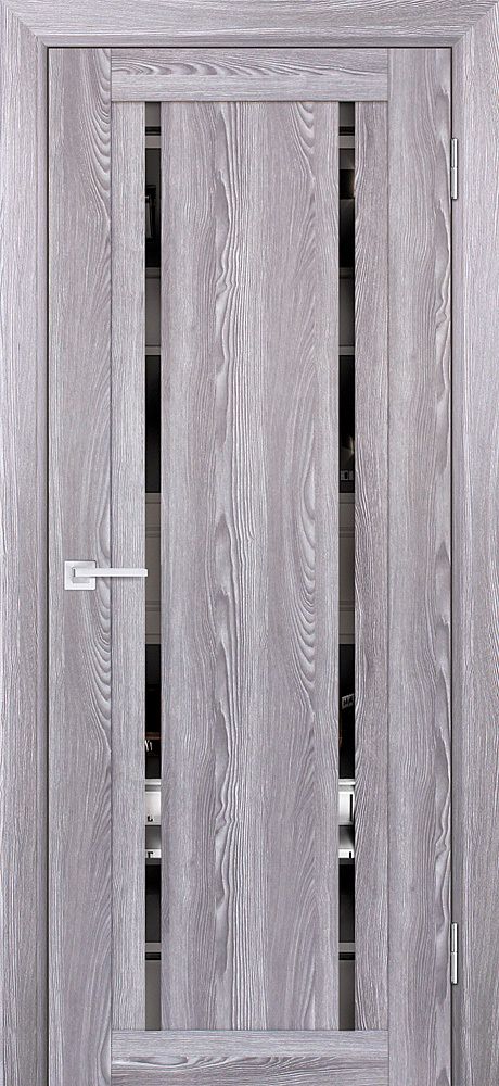 Дверь PSK-9 / Цвет Ривьера грей / Зеркало тонированное / Двери PROFILO PORTE