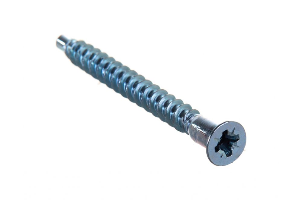 СТЯЖКА ШУРУПНАЯ  5,0Х50 PZ БЕЛЫЙ ЦИНК 100 ШТ 072620