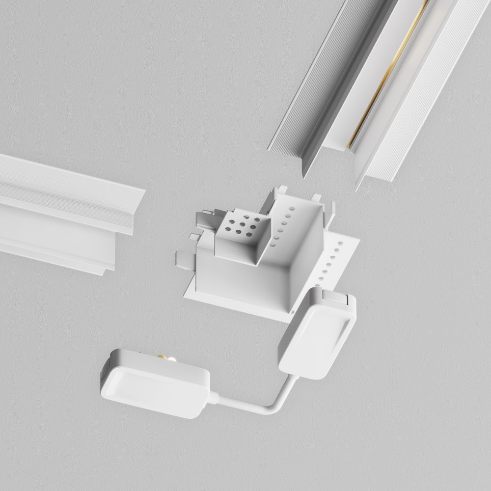 Коннектор угловой   встраиваемый Maytoni   TRA084CL-12W