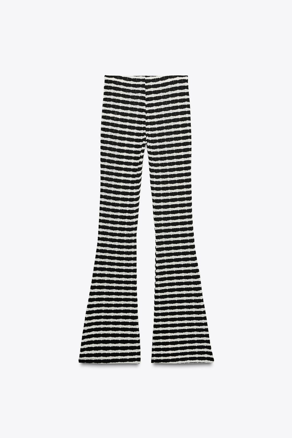 Жаккардовые брюки flare