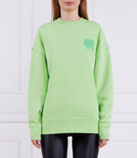 Худи ikonik 2.0 tonal Karl Lagerfeld - зеленый(231W1817)