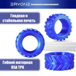 Пластик Eryone 95A TPU Transparent Blue 1.75mm 1kg (полупрозрачный)