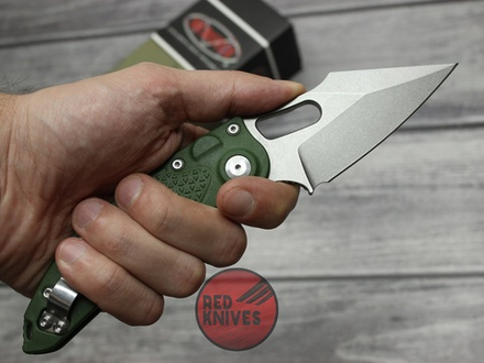 Нож Microtech Stitch Green Нейлон 169-10GRSW