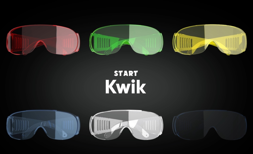 Очки защитные желтые OSA START KWIK