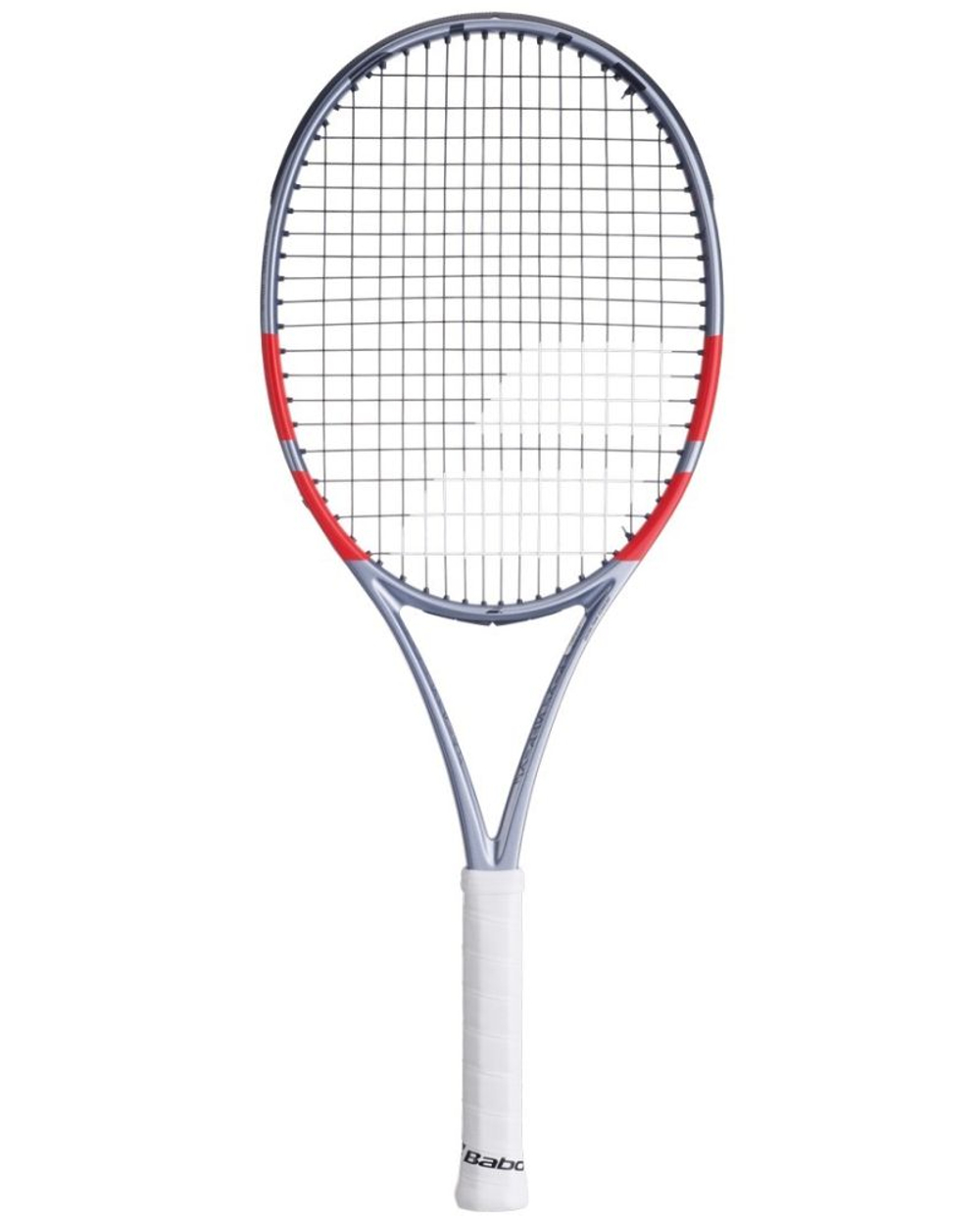 Теннисная ракетка Babolat Pure Strike 100 16/19 4-gen - grey/fluo strike + струны