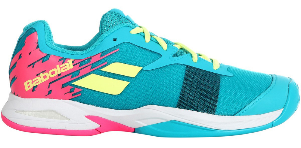 детские Кроссовки теннисные Babolat Jet All Court Junior - capri breeze/pink