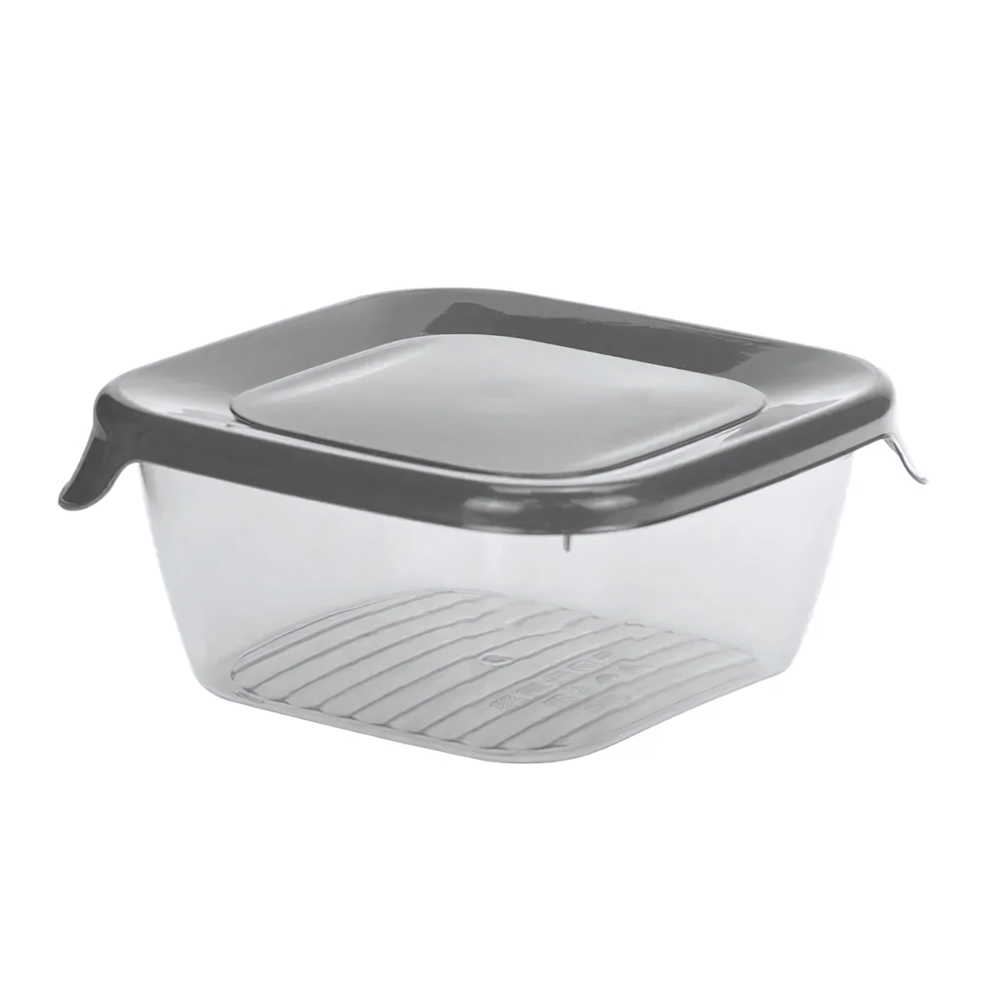 Емкость для продуктов ПРАКТИК 0,25л Графитовый