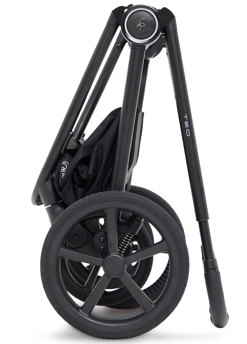 Детская коляска Rant Teo Soft 3 в 1 с автокреслом Evomax Black Graphite