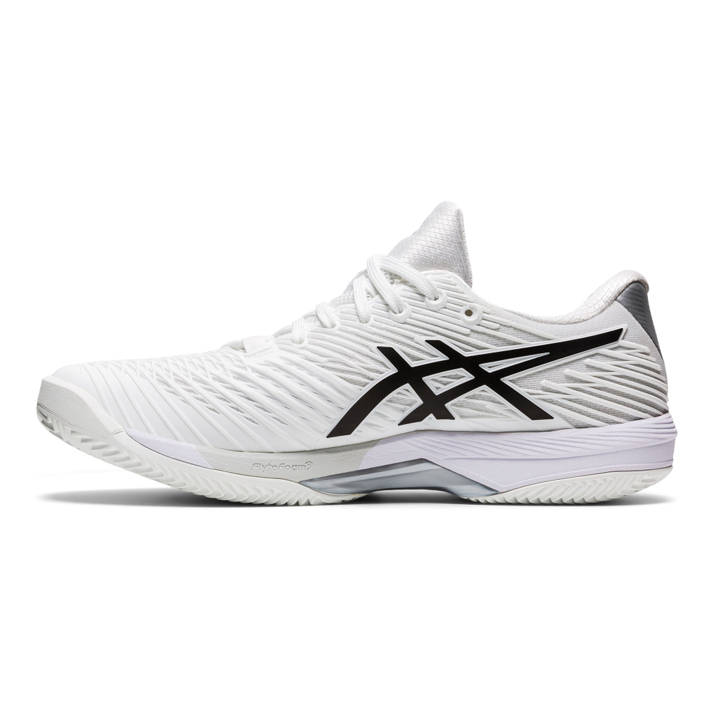 Мужские теннисные кроссовки ASICS Solution Speed FF 2 CLAY Clay Court Shoe Men - White, Black
