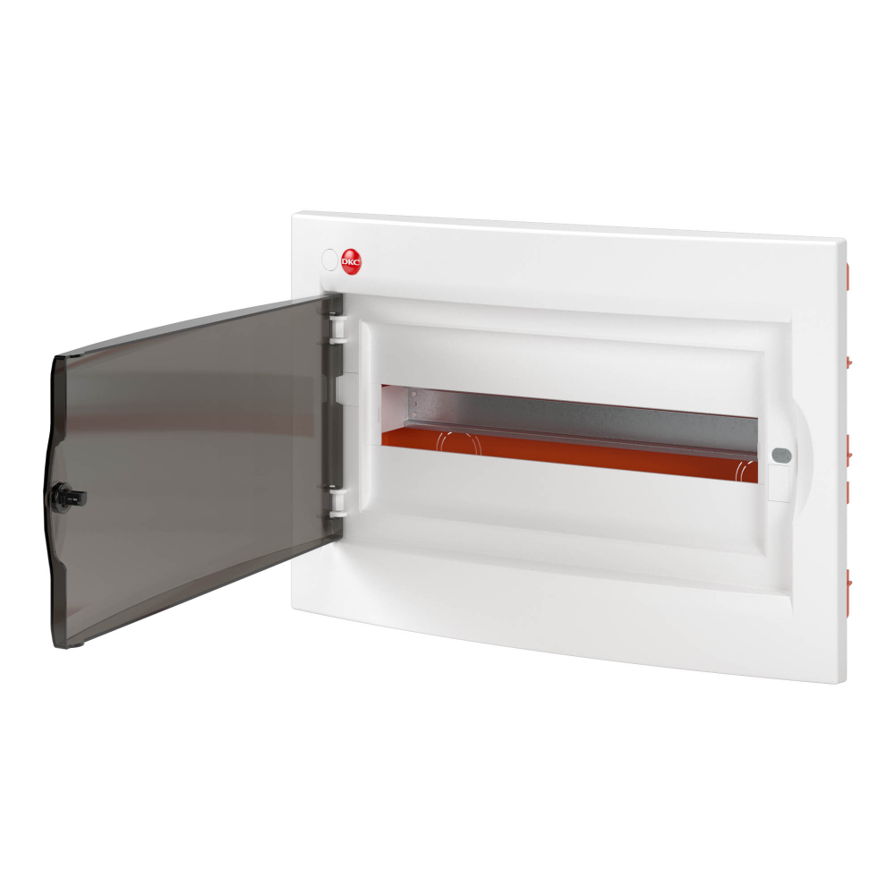 Щиток встраиваемый с дверцей 18 мод.,IP41, белый, с клеммным блоком 63А