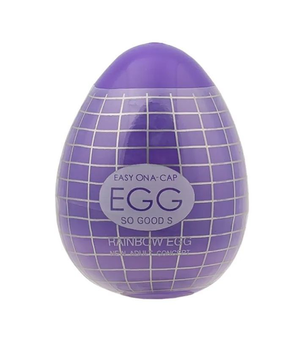 Мастурбатор-яйцо OYO Rainbow Violet (Цвет: прозрачный)
