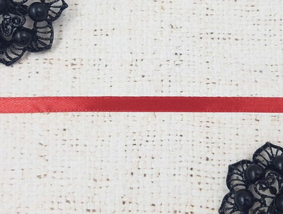 Лента атласная, ш. 0,5 см, 86 (15) бордовый