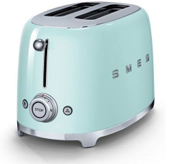 Тостер Smeg TSF01PGEU, пастельный зеленый